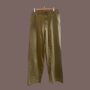 J Crew Vintage Wide Leg Cotton Khaki’s